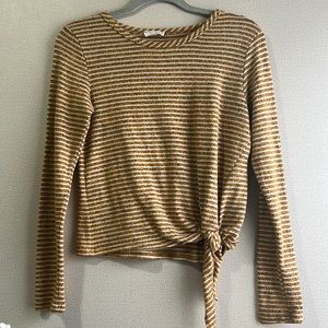 Dress-Style Crop Top Long Sleeve
